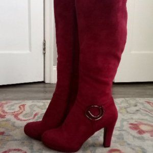 Impo Olita Microfiber Stretch Berry Colored Boots